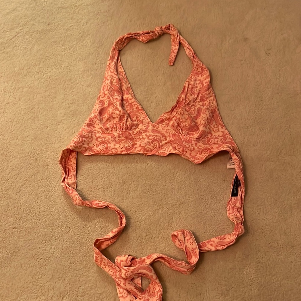Paisley crop top